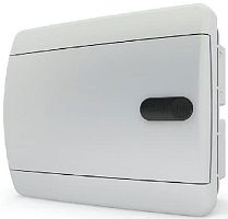 Бокс пластиковый Tekfor ЩРВ-П-6 CVN 40-06-1 (150х182х102мм) IP41 белая дверца картинка 